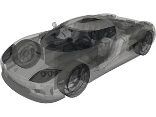 Koenigsegg CCX 3D Model preview