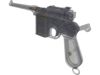 Mauser 711 3D Model preview