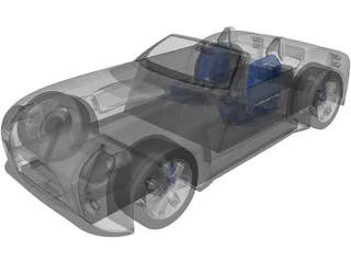 Ford Shelby Cobra (2004) 3D Model preview