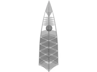 Al Faisaliah Center 3D Model preview
