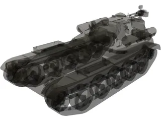 SU-101 UralMash Russian WW2 Tank 3D Model preview
