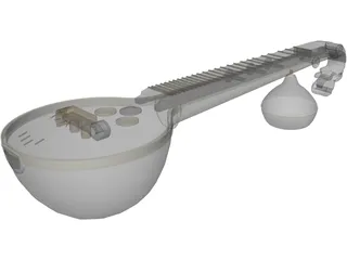 Veena 3D Model preview