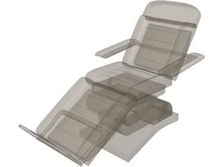 Hospital Chair 3D Model preview