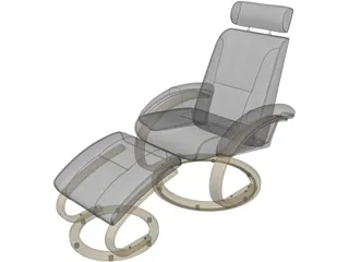 Ikea Chair 3D Model preview