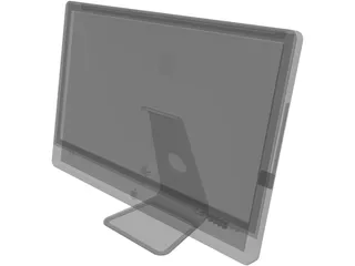 Apple iMac 27 Inch Monitor 3D Model preview