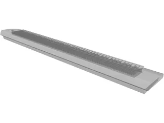 M-Audio 88 Key MIDI Controller 3D Model preview