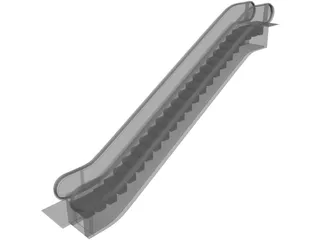 Escalator 3D Model preview