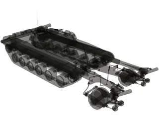 T-64B Trall 3D Model preview