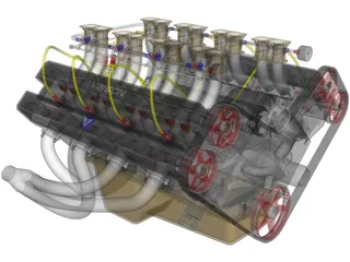 Vinson Engine 3D Model preview