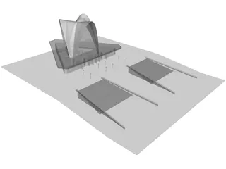 Cathedral 3D Model preview
