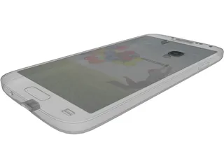 Samsung Galaxy S4 3D Model preview