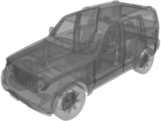 Jeep Liberty (2010) 3D Model preview