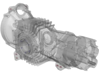 Mendeola MD5 Gearbox 3D Model preview