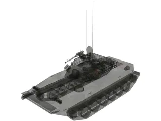 WZ-213 Type 99 Dragon Lance Modern Chinese Tank 3D Model preview
