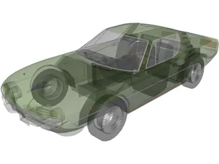 Alfa Romeo Montreal 3D Model preview