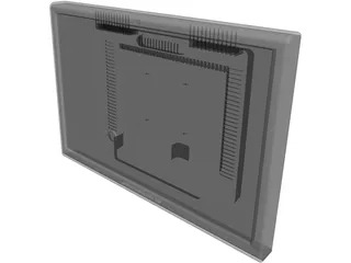 HP 2335 LCD 3D Model preview