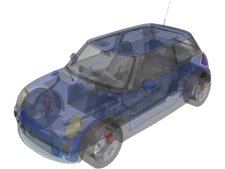 Mini Cooper S 3D Model preview