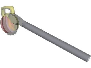 Leaf Blower 3D Model preview