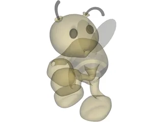 Bumble Bee 3D Model preview
