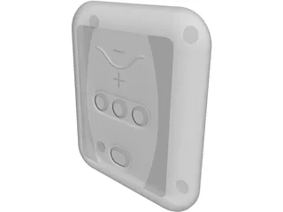 Control Panel 3D Model preview