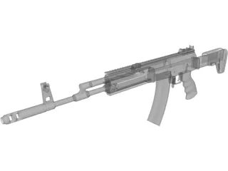 AK-12 3D Model preview