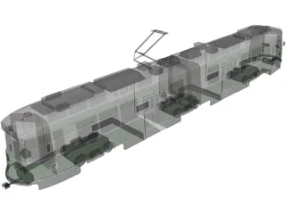 Streetcar 3D Model preview