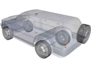 Toyota Hilux 3D Model preview