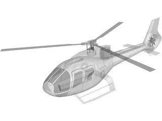 Eurocopter EC-120B Colibri 3D Model preview