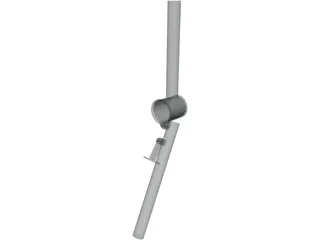 Garlic Crusher 3D Model preview