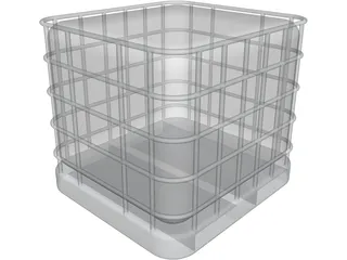 Pallet Mounted Fluid Resevoir 3D Model preview