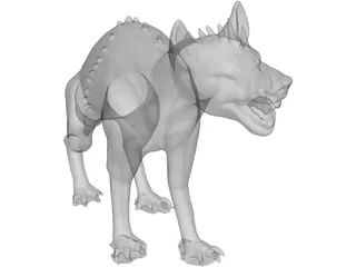 Chupacabra 3D Model preview