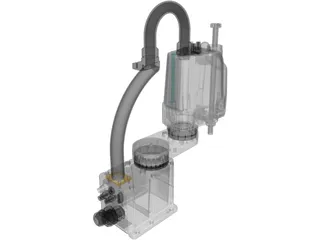 Epson Robot G3-251S 3D Model preview