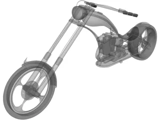 Chopper 3D Model preview