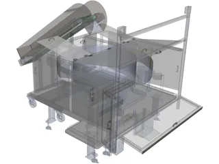 Vibratory Bowl Feeders 3D Model preview