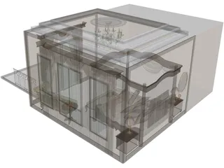 Bedroom 3D Model preview