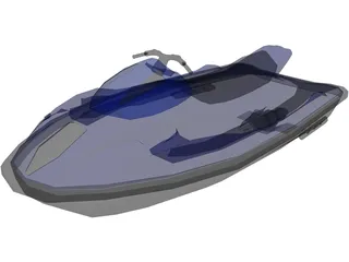 Personal Watercraft 3D Model preview
