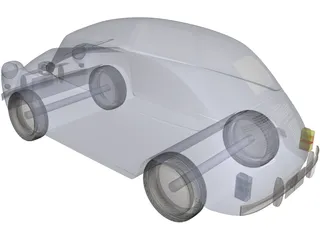 Zastava 750 3D Model preview