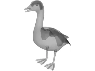 Goose 3D Model preview