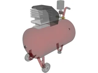 Compressor 3D Model preview