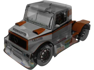 Mercedes-Benz Boessio Competicoes 3D Model preview