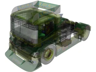 Scania G470 Original Reis Pecas 3D Model preview