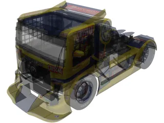 Volkswagen Constellation RM Competicoes 3D Model preview