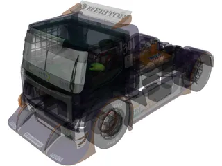 Volvo FH ABF 3D Model preview