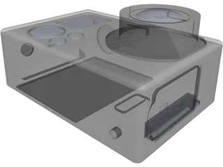 GoPro Camera 3D Model preview