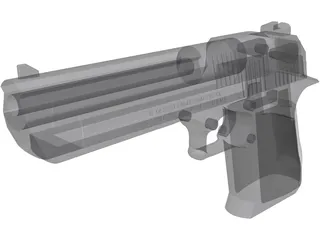 Desert Eagle 3D Model preview