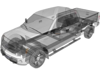 Ford F-150 (2014) 3D Model preview