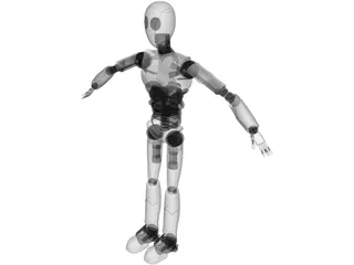 Robot 3D Model preview