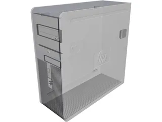 PC HP 7800 3D Model preview