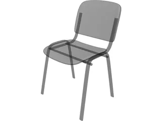 Office Chair 3D Model preview
