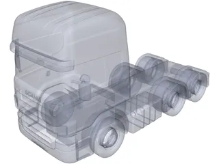 Scania Topline 3D Model preview